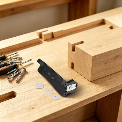 Manual Edge Banding Trimmer, Edge Chamfer Burr Scraper (R1R2R3 Blade) - size: R1R2R3 blade