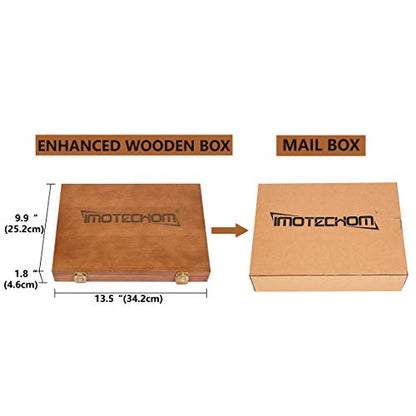 12-Piece Wood Carving Chisel Tools Set, Sharp CR-V Steel Blades - size: 12-Piece Carving Chisel