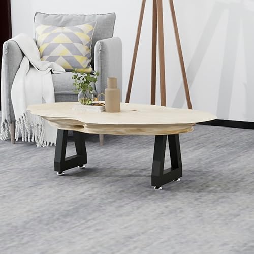 14 Inch Trapezoid Metal Table Legs Black Bench Legs,DIY Furniture for Coffee/Side Table, Bench Stool Cabinet Feets - Set of 2 - color: Black, size: 14 '' Trapezoid