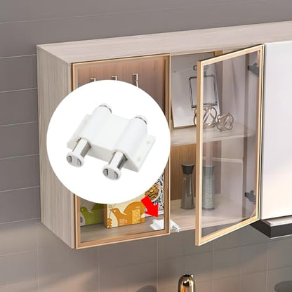 Antrader Glass Door Pivot Hinge with Magnetic Catch and Clamp