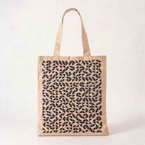 TIAMECH A4 Reusable Geometric Triangle Grid Stencil for Painting - color: Geometric Triangle Grid