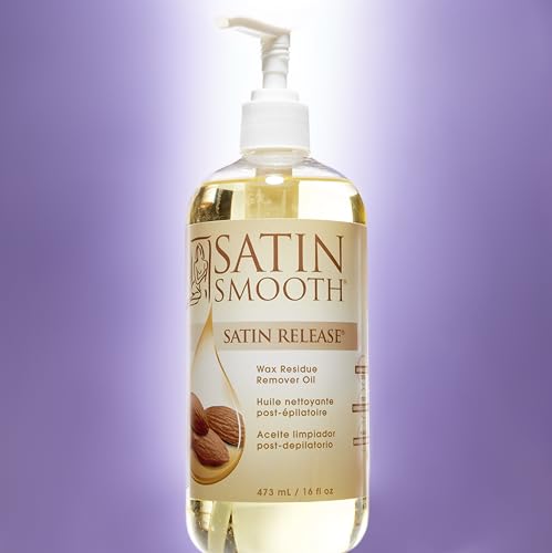 Satin Smooth Release Wax Residue Remover Oil, Post Wax Treatment, 16 oz - size: 16 Fl Oz (Pack of 1)