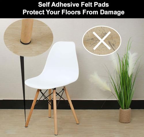 48 Pcs Self Adhesive 1" Round Felt Furniture Pads (Brown, 1") - color: Brown