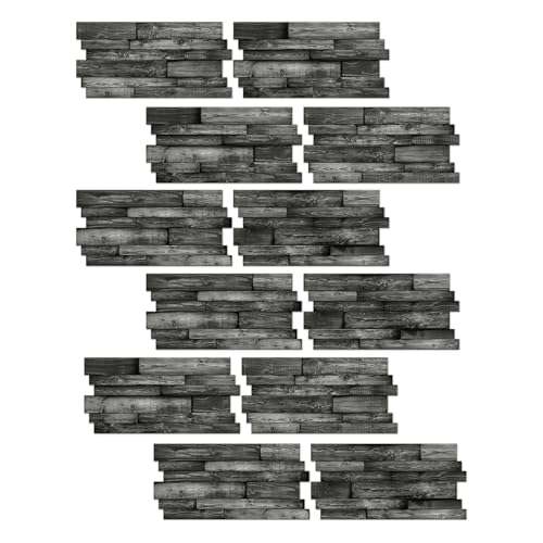 Peel and Stick Backsplash Tile Wall Stickers 24pcs 9.68x4.72 inch - color: Hzw-xy-htp-104