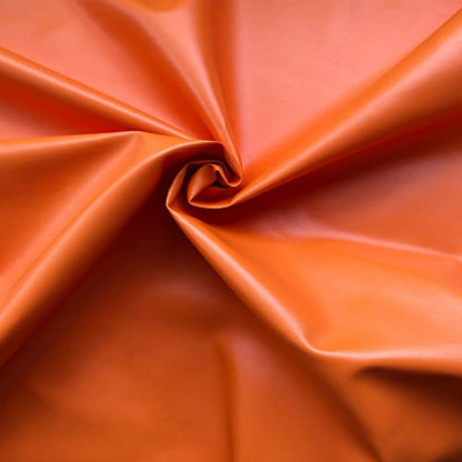 Large Soft Vinyl Upholstery Leather Fabric 1 Yard 56.3x36inch, 0.8mm Thick Texture Faux Leather Sheets, for Upholstery Crafts, Sofa, Car Seat, Handbag, Earrings, Hair Bows, DIY Crafts(Orange) - color: Orange
