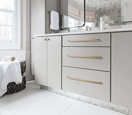 Goo-Ki 6 Pack 3-3/4 Inch （96mm） Hole Center Cabinet Pulls Dark Champagne Bronze Zinc Alloy Kitchen Drawer Pulls Drawer Handles 4.2 Inch Length 2201-CB-96 - color: Dark Champagne Bronze, size: 3-3/4 inch Hole Centers