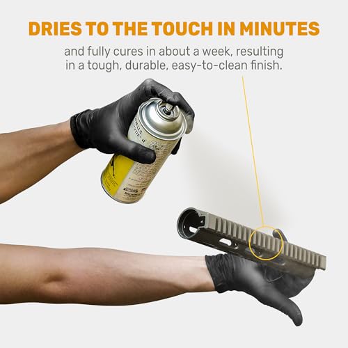 Brownells Aluma-Hyde II Epoxy Based Firearm Finish Spray Coating Protection Paint, Aerosol Can, 12 oz. (340g) Stainless Gray - color: Stainless Gray