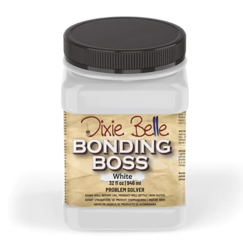 Dixie Belle Paint Company Bonding BOSS Paint Primer - White (32oz) - color: White, size: 32 Fl Oz (Pack of 1)