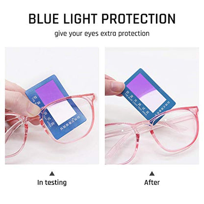 TOREGE Safety Goggles, Pink Safety Glasses With Anti-Fog And Anti-Blue Light Lense, Light And Comfortable, Perfect Alternatives To Regular Protective Eyewear Goggles For Nurses(Light Pink&Clear Lens) - color: Light Pink&clear Lens