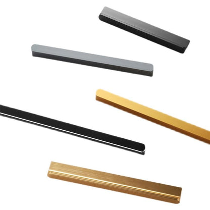 5 Pack Gold Cabinet Pulls - Brushed Brass Kitchen Hardware Handles for Dresser Drawers -T Shape Cabinet Hardware (8.35 inch,Brushed Gold) - color: Brushed Gold, size: 8.35 inch