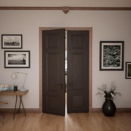 3 1/2"W x 3 1/2"H x 7/8"P Americraft Solid Hardwood Stain Grade Standard Smooth Rosette with Beveled Edge, Walnut - color: Walnut, size: 3.5-in. W x 3.5-in. H