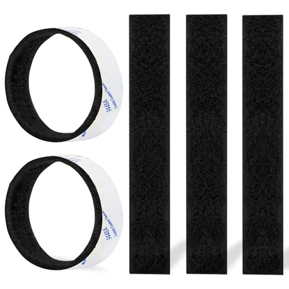 Felt Strips 10Pieces Pack 1x 6 Inches Self Adhesive Black Furniture Felt Strips Anti Scratch Heavy Duty 5mm Thick Floor Protector for Rocking Chair for Hardwood Floor - size: 10 Strips 1x6 inch
