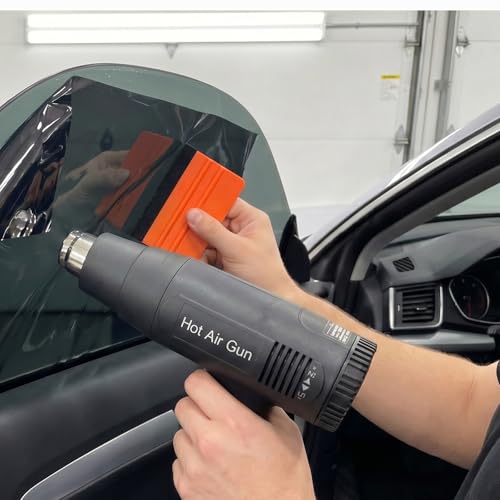 Spanno Heat Gun for Vinyl Wrap, Car Wrap Kit Includes Cutters and Squeegees