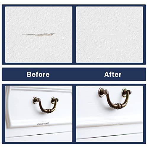 LANBEIDE 5 Refillable Paint Pens for Wall and Furniture Touch-Ups - size: 5 Count (11 pcs kit)