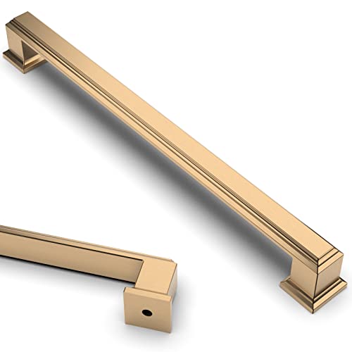 Asidrama 20 Pack 7.5 inch Champagne Bronze Kitchen Cabinet Handles - color: Champagne Bronze, size: 7.5" Hole Center(192mm)