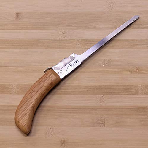 KAKURI Keyhole Saw 6" Fine Teeth, Premium Oil-Finished Red Oak Handle - color: Japanese Saw (Keyhole 6")