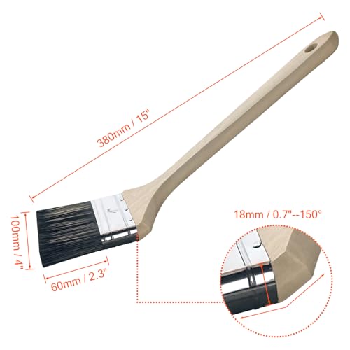 Great Andrew Radiator Paint Brush 4" with Long Handle