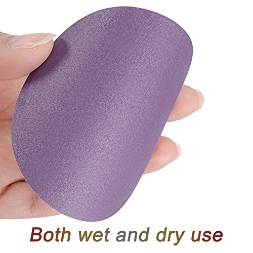 uxcell 20Pcs 3-Inch Purple Sanding Discs 400 Grits Hook and Loop Professional Aluminum Oxide Sand Paper Wet Dry Polish for Wood Metal Paint Finishing - style: 400 Grit