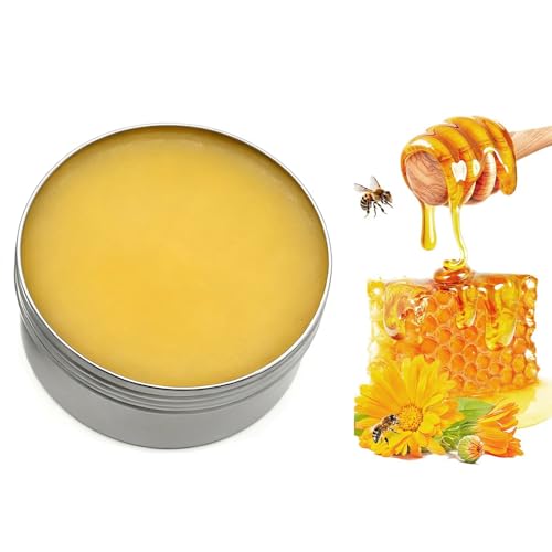Bees wax furniture polish and cleaner,Beeswax wood Polish & Finish Cutting Board Sealer,Protects & Restores All Wood Furniture Polish for Floors,Cabinets,Tables,Doors(100g)