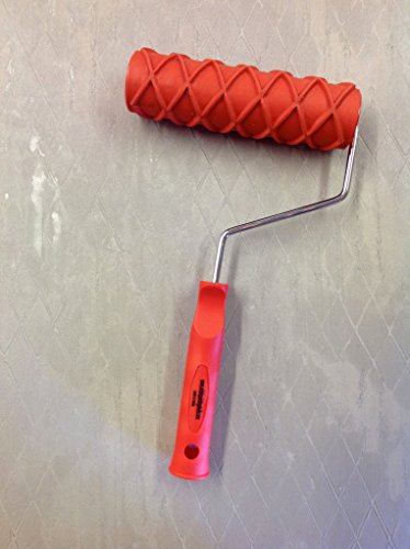 Decorative Art Texture Roller - 7" Roller (Diamond Pattern) - color: Diamond Pattern