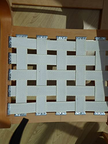 Metal Ends for Chair Webbing - Secure and Durable Chair Webbing Accessories - 10 per Pack