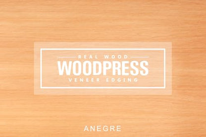 7/8 inch African Maple (Anegre) Wood Pre-Glued Veneer Edging Tape – 250 ft Trade Roll – Iron-On Wood Application