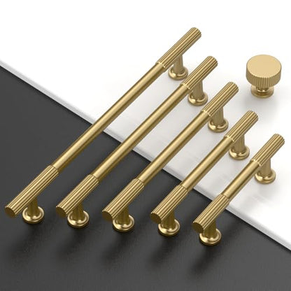 Amerdeco 10 Pack Champagne Bronze Cabinet Pulls 3" - color: Champagne Bronze, size: 3"/76MM