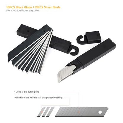 EHDIS Razor Blade Scraper,4 Inch Razor Blade Scraper Tool Tile Paint Scraper Floor Wall Paper Removal Smoothing Scraper for Wood,Window Glass Wallpaper Remover,Painting Stripping, Adhesive Removal