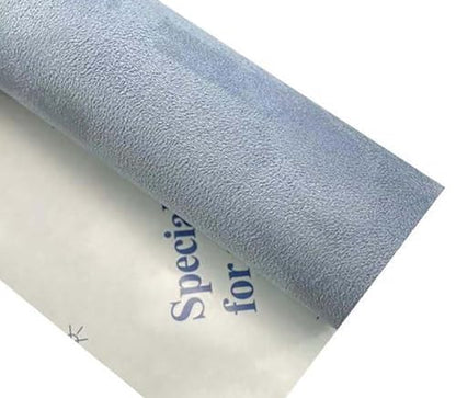 Velvet Rectangular Repair Patch, Self-Adhesive Flannel Fabric Patch, Multi Colors, Microfiber Patch Used to Patch Sofas, Car Seats, Handbags, Jacket Holes and Tears (Blue,50x120cm) - color: Blue, size: 50x120cm