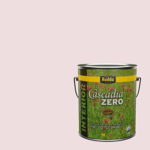 Rodda Paint CASCADIA ZERO Interior Semi-Gloss Paint & Primer in One, 1-Gallon, Daring Deception - color: Daring Deception, size: 128 Fl Oz (Pack of 1)