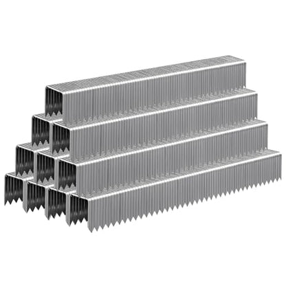 Heavy Duty T50 Staples 1/2" Length 3/8" Crown 5000 Pcs Galvanized - size: 1/2" - 5000 Count