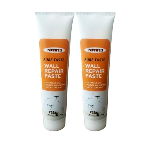 Drywall Repair Kit,2 Pack Wall Mending Agent,Wall Spackle with Scraper/Sandpaper,Wall Repair Paste Plaster for Wall Crack/Nail Hole