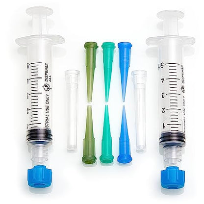 Mini DIY Glue, Adhesive, Epoxy Applicator Kit | Miniatures Models Crafting Construction Repairs Home Projects in Kitchen and Bathroom Cosplay EVA Foam Wood Fabric Ceramic
