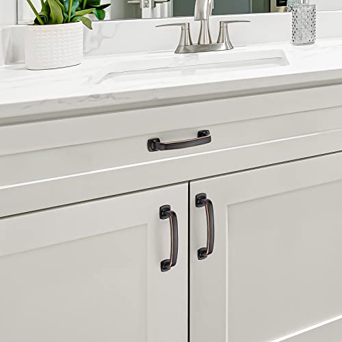 Ravinte Arch Cabinet Pulls 3in 10 Pack Oil Rubbed Bronze Cabinet Handles - color: Oil Rubbed Bronze, size: 3 inch hole center
