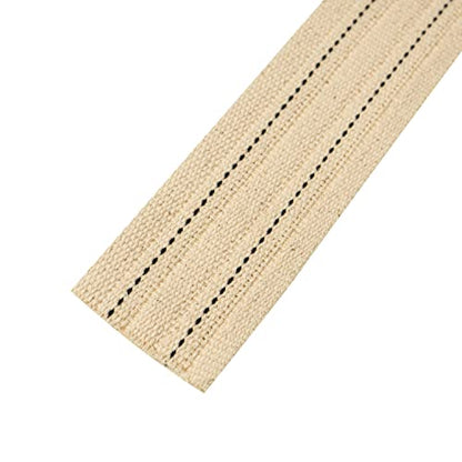 Cotton Strapping for Use As Soft Tie Down Strapping for Cotton Webbing Straps - 2 Inch Wide by 100 Foot Long Roll, Case of 12 Rolls - size: 2 inches x 1200 inches
