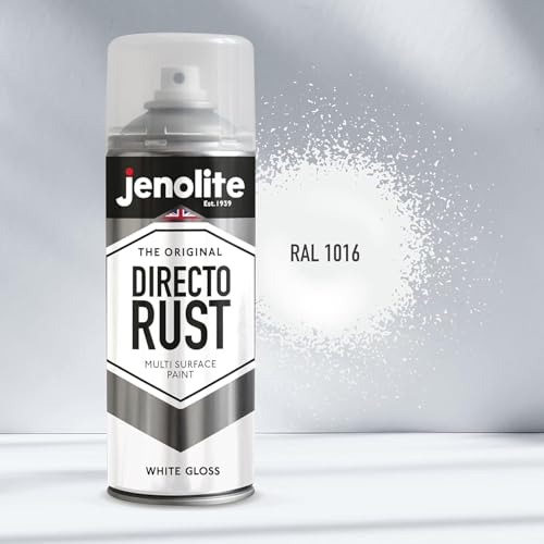 JENOLITE Directorust Gloss Finish Aerosol, White 1x13.5oz - color: White
