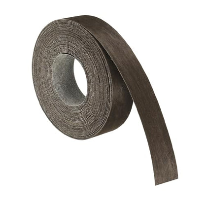 uxcell 1 Inch x 26ft Wood Veneer Edge Banding, Pre-Glued Flexible Eucalyptus Edging Strips, Iron on with Hot Melt Adhesive Wood Tape for Cabinet Repair and Furniture Restoration - size: 1 Inch x 26ft