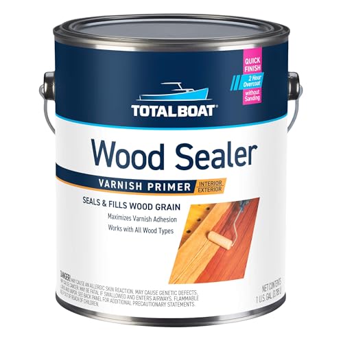 TotalBoat Wood Sealer Pre Varnish Primer for Boats & Wood- Gallon - size: Gallon