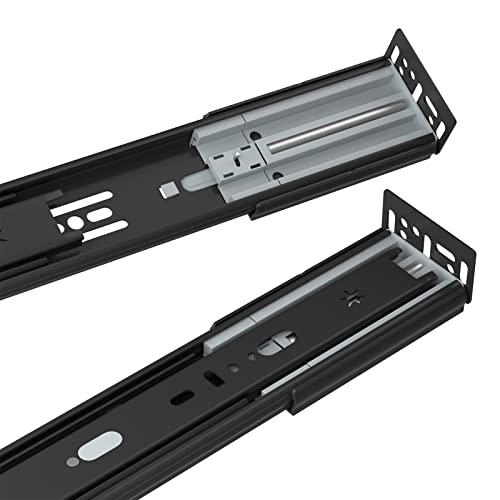 LONTAN 2 Pairs Black Rear Mounting Brackets for 1.77 Inch 45mm Slides - color: Black, size: 1.77 Inch