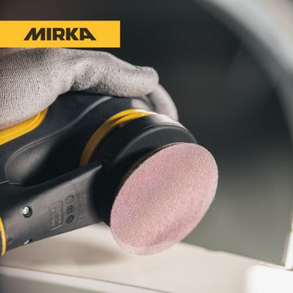 Mirka Abranet 3 Inch 100 Grit Mesh Sanding Discs, Hook and Loop, 50 Pack - size: Grit 100