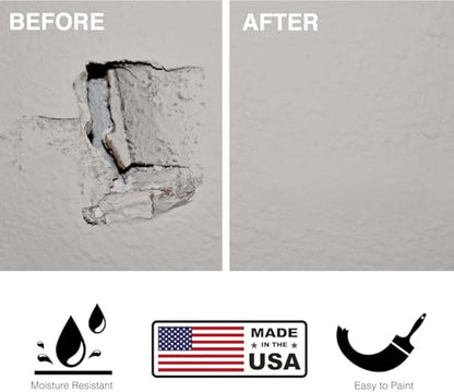 Denex Drywall Repair Panel - 12"x12"x1/2" - (2 Pack) - Moisture Resistant - style: 12"x12"x1/2" (2 Pack)