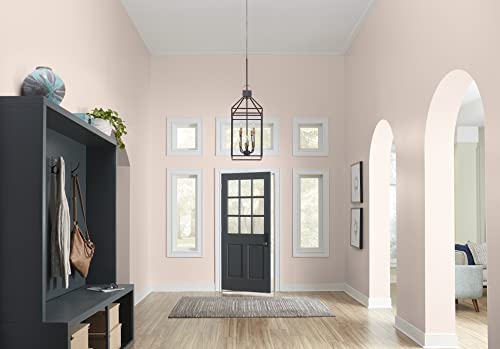 KILZ TRIBUTE Paint & Primer, Interior, Eggshell, Angelic Pink, 1 Gallon - color: ANGELIC PINK, size: 128 Fl Oz (Pack of 1), style: Eggshell
