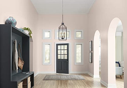 KILZ TRIBUTE Paint & Primer, Interior, Eggshell, Angelic Pink, 1 Gallon - color: ANGELIC PINK, size: 128 Fl Oz (Pack of 1), style: Eggshell