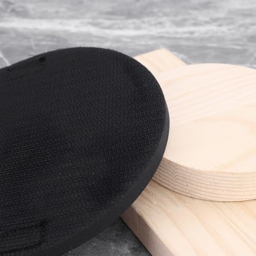 2x 5-Inch Hand Sanding Pads Suitable for Sanding Discs Abrasive Pads (With Hook and Loop) - size: 5-Inch