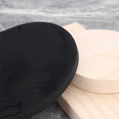 2x 5-Inch Hand Sanding Pads Suitable for Sanding Discs Abrasive Pads (With Hook and Loop) - size: 5-Inch