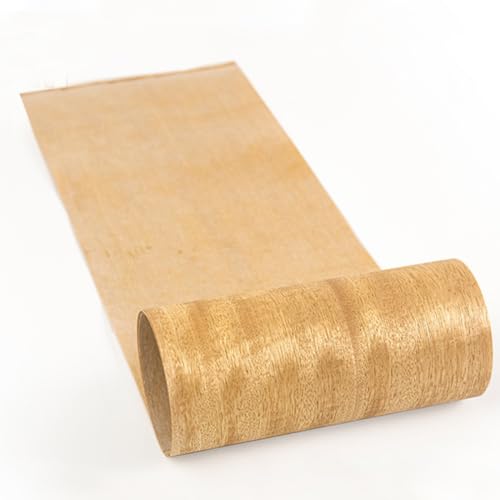 Tigerwood Veneer Sheets - 7x98 Inch, Perfect for DIY Woodworking, Crafts and Furniture,Home Decor