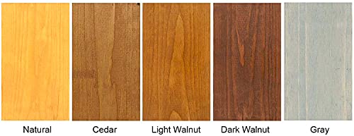 SaverSystems #1 Deck Premium Semi-Transparent Wood Stain and Sealer - Water Based, Gray - 2.5 Gallon - color: Gray, size: 2.5 Gallon
