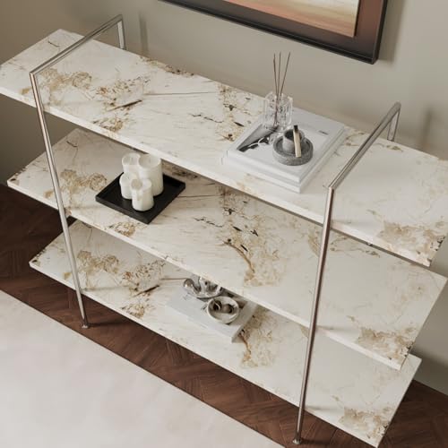 VaryPaper 15.7"x78.7" Beige Brown Marble Contact Paper Kitchen Countertop Peel and Stick Waterproof Marble Vinyl Wrap for Cabinets Table Removable Self Adhesive Granite Wall Paper for Bathroom Bedroom