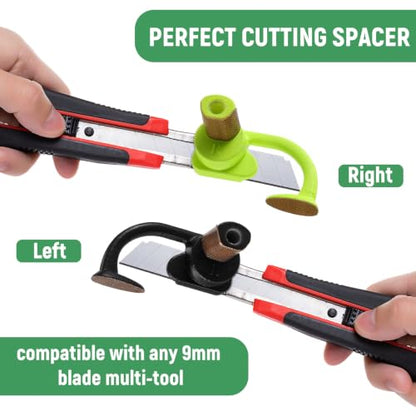 BOXOB 2pcs Left/Right Wrap Tool Magnet Cutting Spacer for Film Cut