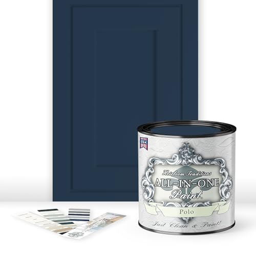 ALL-IN-ONE Paint 2 Quart Cabinet Paint Bundle - Polo - color: Polo